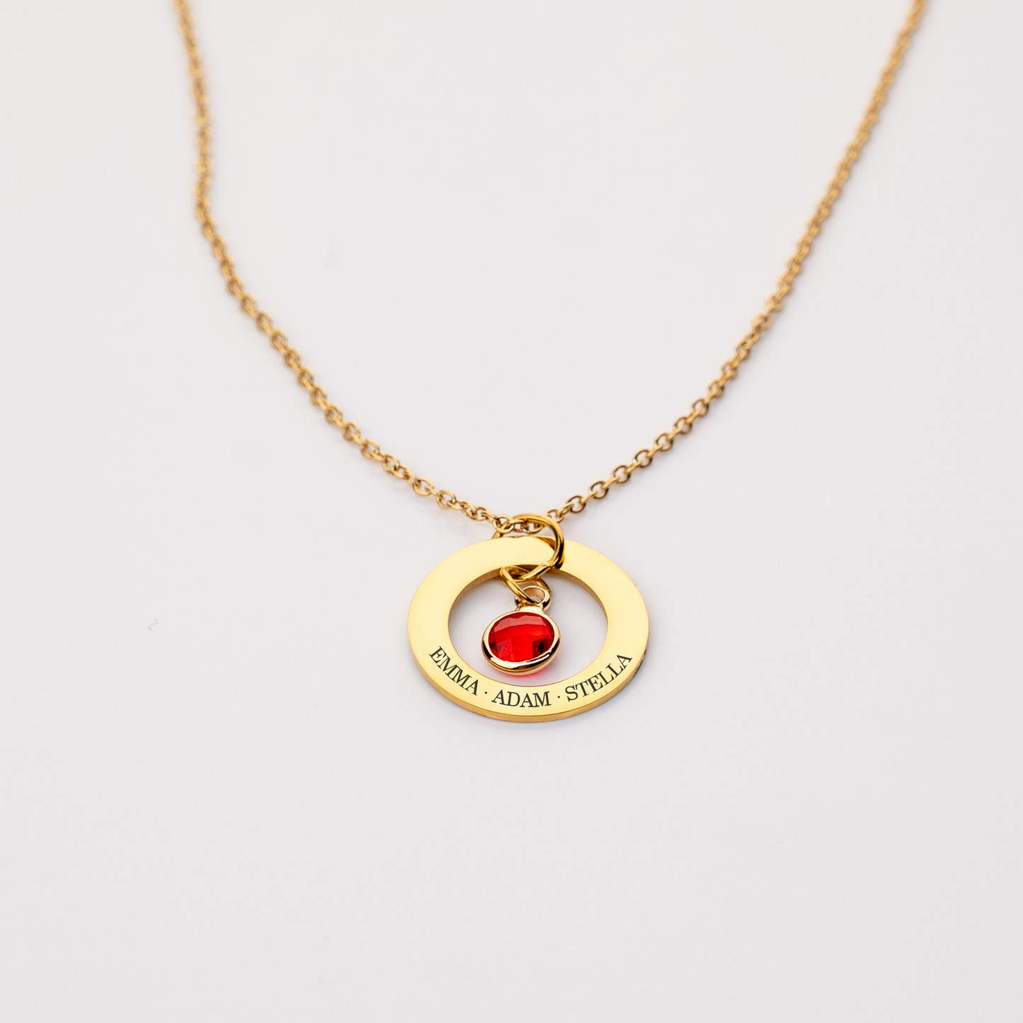 Nyaklánc: Circle Birthstone