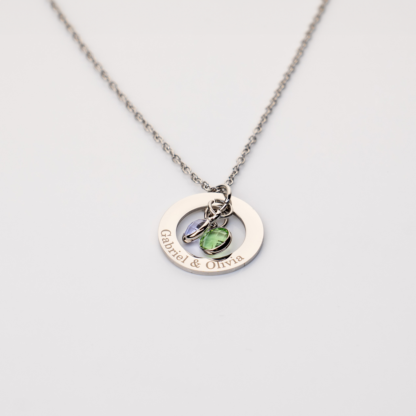 Nyaklánc: Circle Birthstone